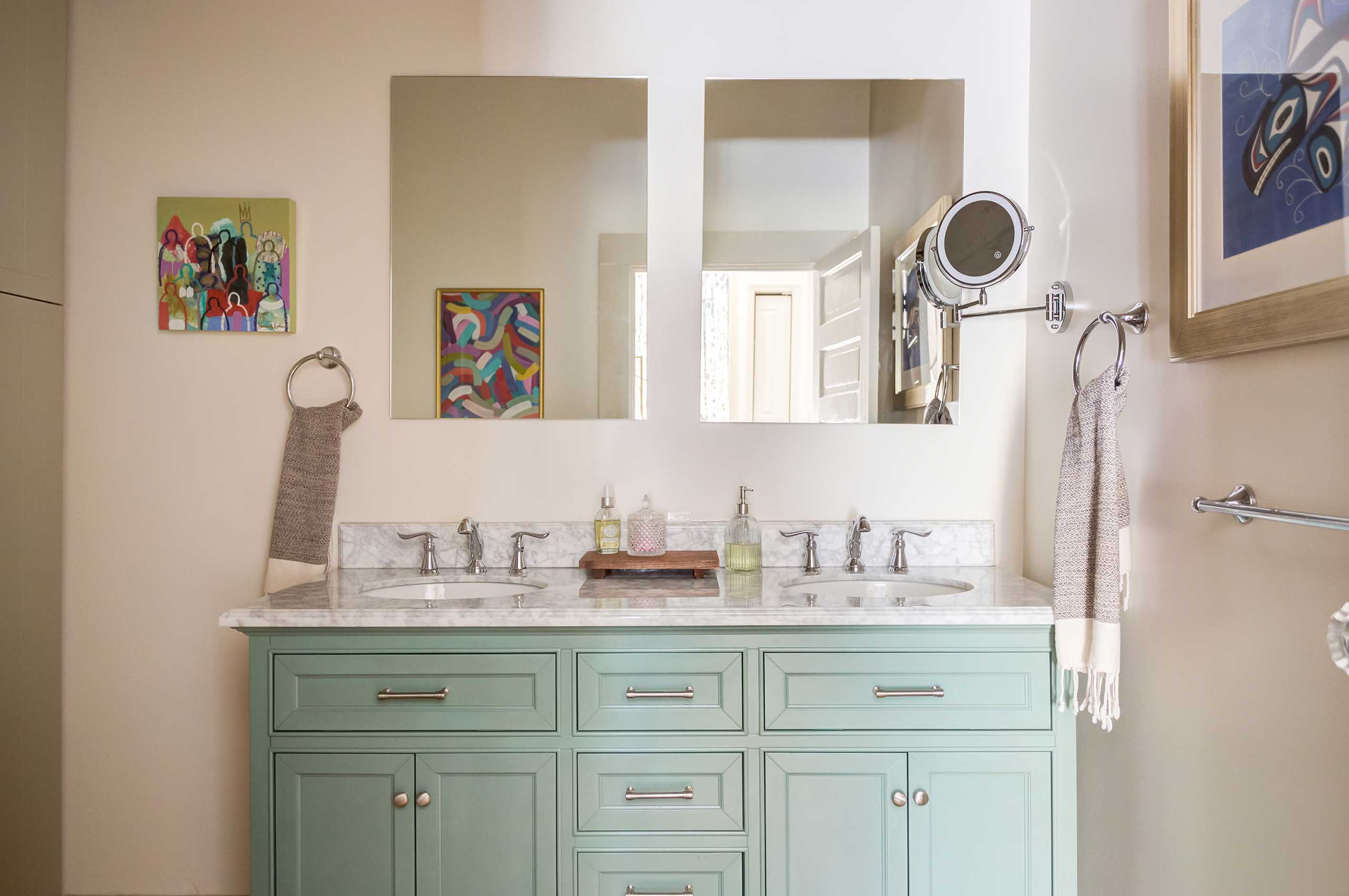 South Durham Cottage bath after